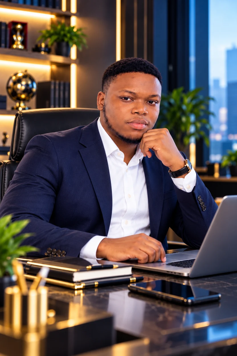 Miguel Cedric PADE, représentant d’AFRICA DIGITAL PRO